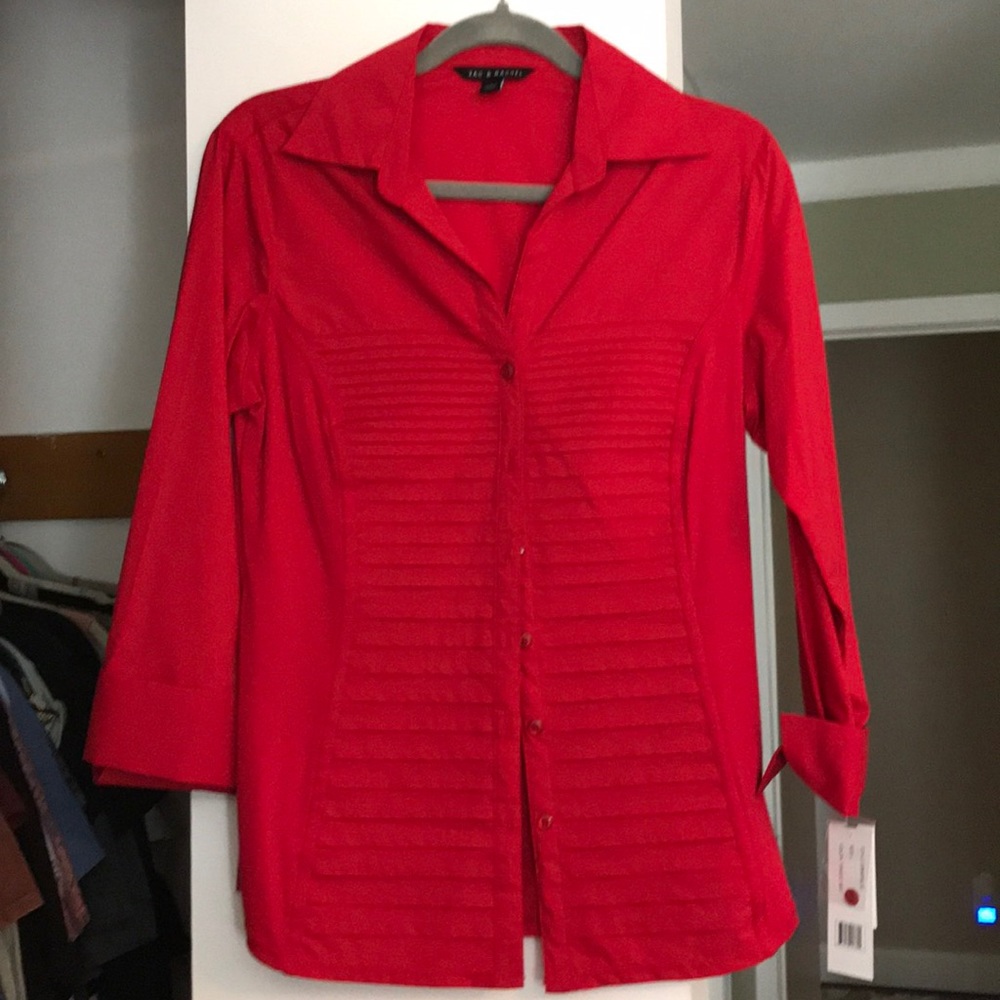 3/4 sleeve button down